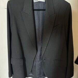 Zara Women's Black Blazer